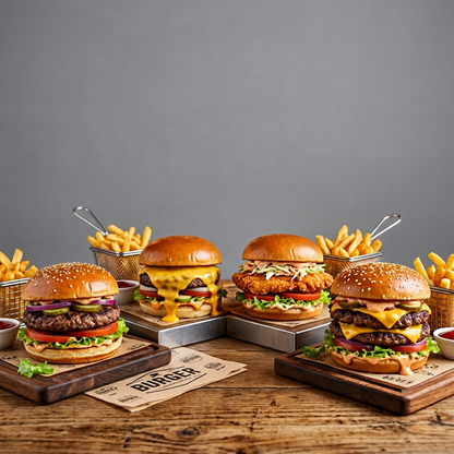 Burger Double Cheese