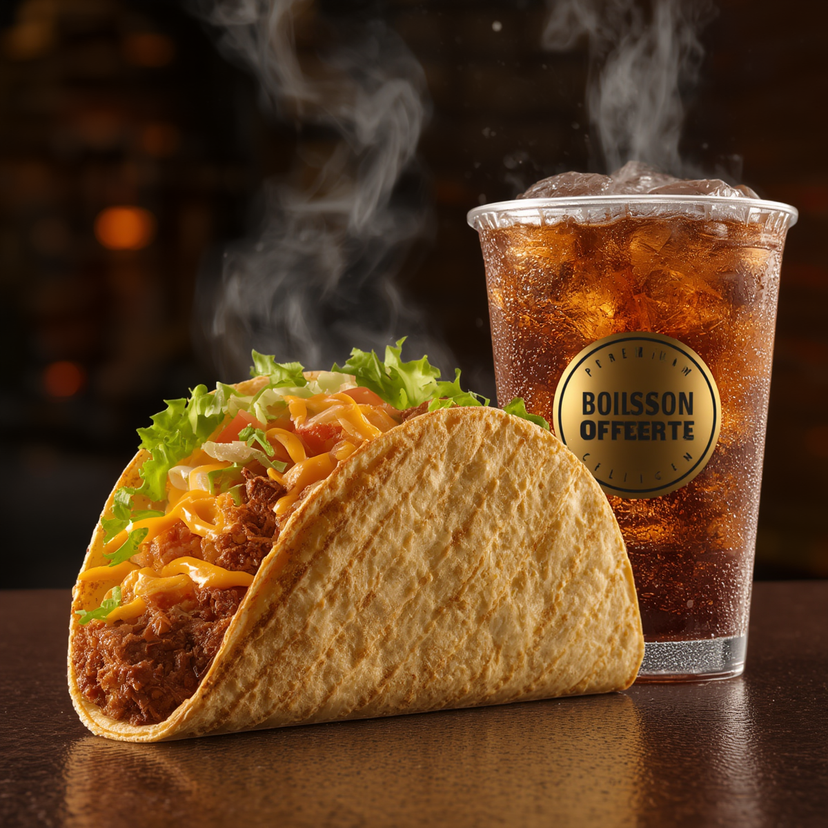 Tacos + Boisson Offerte