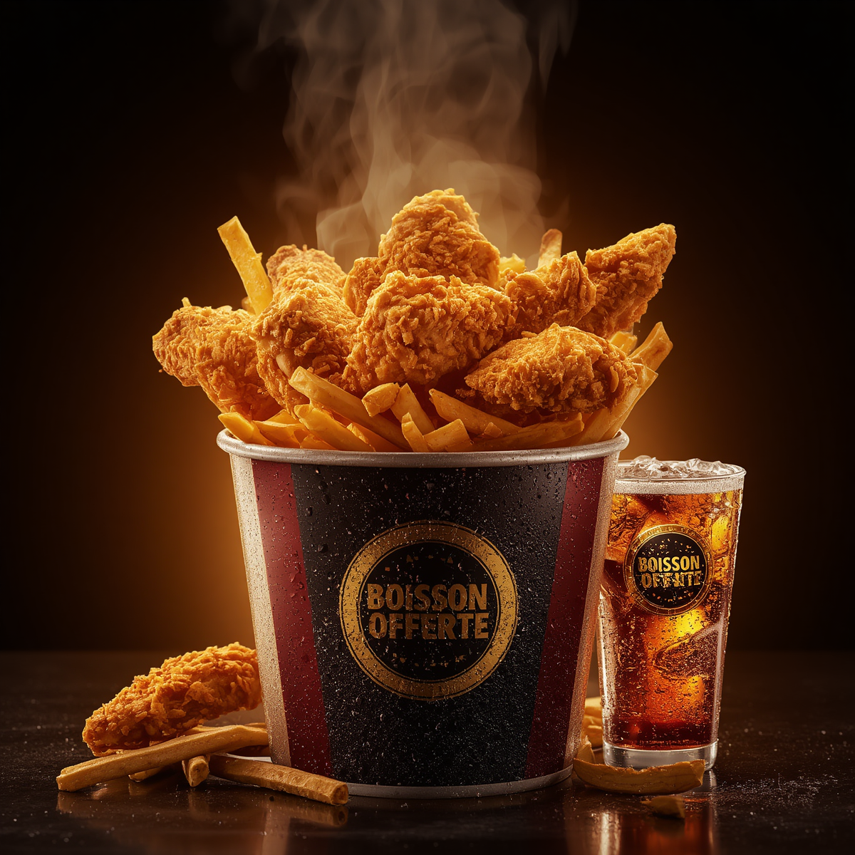 Menu Crispy + Boisson Offerte