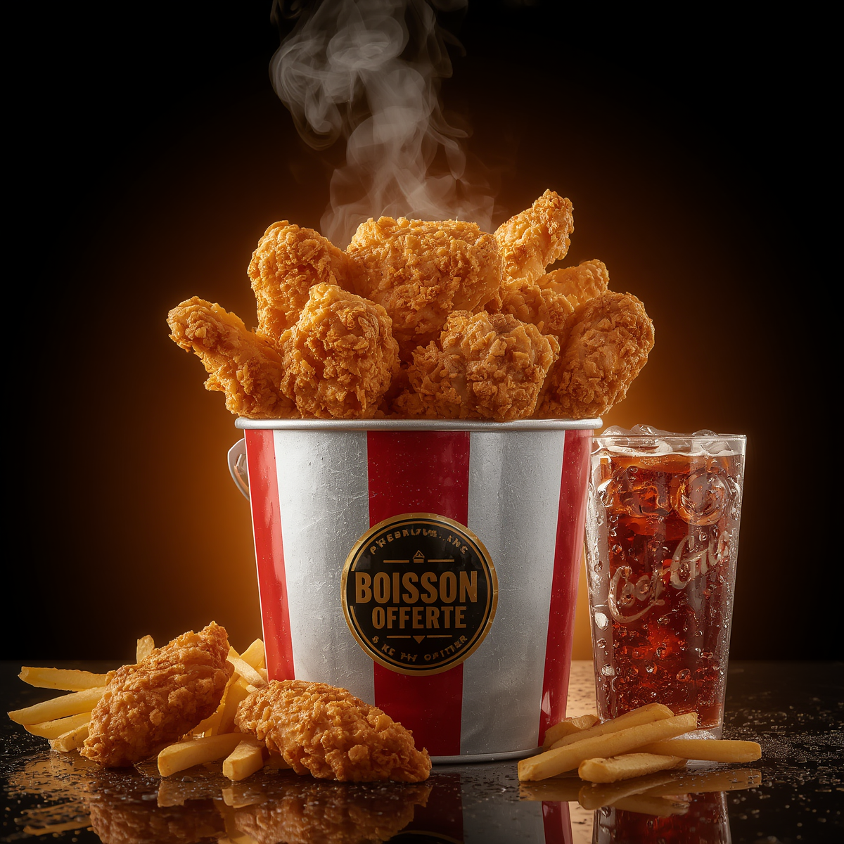 Menu Crispy + Boisson Offerte