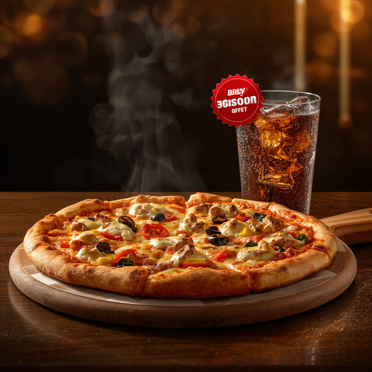 Offre Pizza + Boisson Offerte