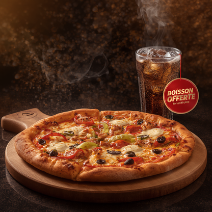 Offre Pizza + Boisson Offerte