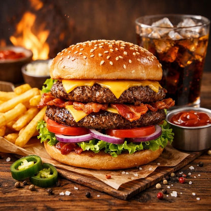 Burger Double Cheese