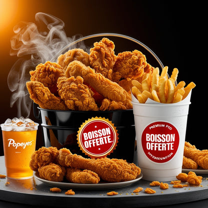 Menu Crispy + Boisson Offerte